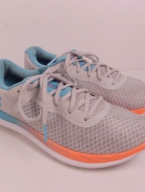 Under Armour Women's Charged Breeze Running Shoes Halo Grey Blue Size 8.5
